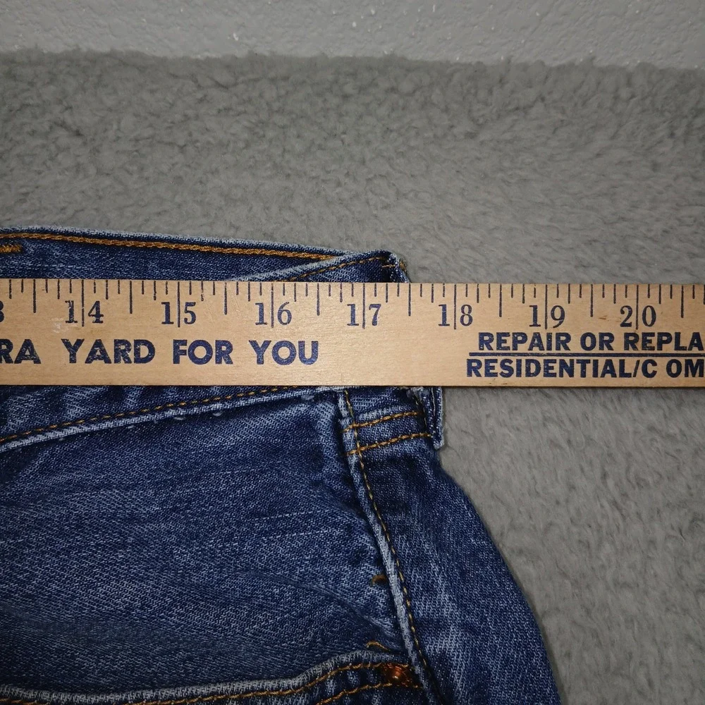 Levi's 501 Jeans Men 38x30‎ Blue Button Fly 100% Cotton Dominican Made